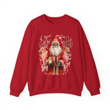 Black Santa 51 Unisex Heavy Blend™ Crewneck Sweatshirt