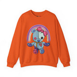 Rainbow Missing Eye Teddy Bear Sweatshirt