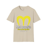 McDowell's Funny T Shirt Relatable Meme Tee Sarcastic Humor Graphic Shirt