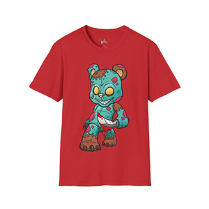 Dirty Evil Teddy Bear Unisex Softstyle T-Shirt