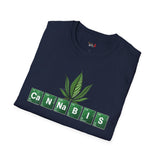 CaNNabIS Funny Weed T Shirt, Cannabis Graphic Tee, 420 Stoner Shirt