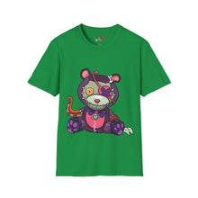 Load image into Gallery viewer, Squid Arm Teddy Bear Unisex Softstyle T-Shirt
