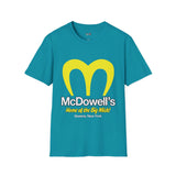 McDowell's Funny T Shirt Relatable Meme Tee Sarcastic Humor Graphic Shirt