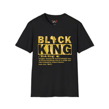 Load image into Gallery viewer, Black King Unisex Softstyle T-Shirt
