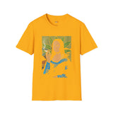 Smoking Mona Lisa Funny Weed T Shirt, Cannabis Graphic Tee, 420 Stoner Shirt