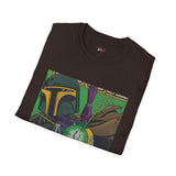 Bounty Hunter Blaster Retro Space T Shirt, Vintage Sci Fi Graphic Tee, Galaxy Shirt
