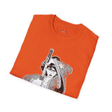 Fem Warrior Japanese Samurai T Shirt, Asian Graphic Tee, Bushido Warrior Shirt