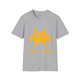 Pew Pew Invader Alien T Shirt for Men/Women, Funny UFO Shirt, Sci Fi Graphic Tee