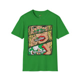 Roll Lick Smoke Funny Weed T Shirt, Cannabis Graphic Tee, 420 Stoner Shirt