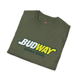 Budway Smoke Fresh Funny Weed T Shirt, Cannabis Graphic Tee, 420 Stoner Shirt