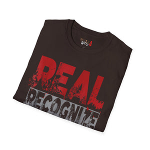 Real Recognize Real Unisex Softstyle T-Shirt