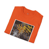 The Tower XVI Tarot Card T Shirt, Mystic Graphic Tee, Spiritual Shirt