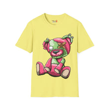 Load image into Gallery viewer, Bandaid Eye Teddy Bear Unisex Softstyle T-Shirt
