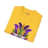 Mardi Gras Mask Unisex Softstyle T-Shirt