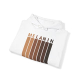 Melanin Vertical Stripes Heavy Blend Hoodie