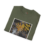 The Tower XVI Tarot Card T Shirt, Mystic Graphic Tee, Spiritual Shirt