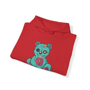 Missing Eye Teddy Bear Hoodie