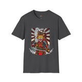TIger Samurai Warrior Japanese Samurai T Shirt, Asian Graphic Tee, Bushido Warrior Shirt