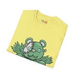 Zombie Bear Unisex Softstyle T-Shirt