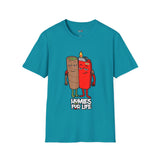 Blunt & Lighter Homies for Life Funny Weed T Shirt, Cannabis Graphic Tee, 420 Stoner Shirt