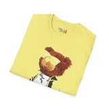 Cool Drippy Bear Unisex Softstyle T-Shirt