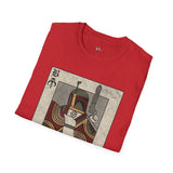Bounty Hunter Playing Card Retro Space T Shirt, Vintage Sci Fi Graphic Tee, Galaxy Shirt