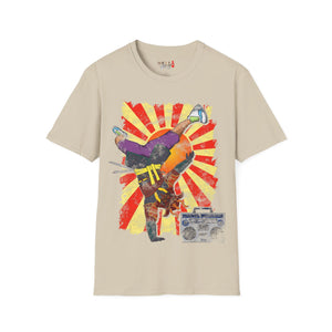 B Boy Samurai Unisex Softstyle T-Shirt