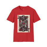 Vader Spades Card Retro Space T Shirt, Vintage Sci Fi Graphic Tee, Galaxy Shirt