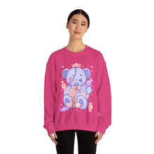 Load image into Gallery viewer, Pastel Baby Blue Teddy Bear Sweatshirt
