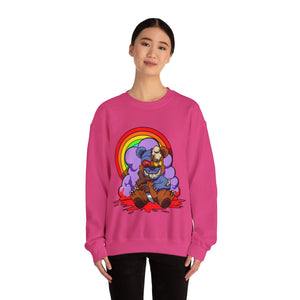 Bloody Knife Teddy Bear Sweatshirt