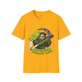 Grim Reefer Funny Weed T Shirt, Cannabis Graphic Tee, 420 Stoner Shirt