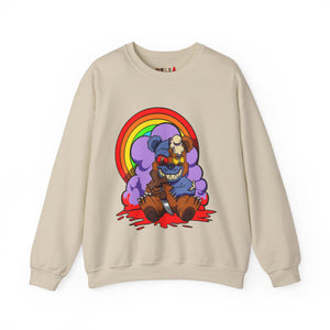 Bloody Knife Teddy Bear Sweatshirt