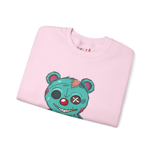 Missing Eye Teddy Bear Sweatshirt