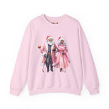 Black Santa 13 Unisex Heavy Blend™ Crewneck Sweatshirt