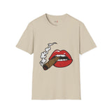 Smoking The Blunt Funny Weed T Shirt, Cannabis Graphic Tee, 420 Stoner Shirt