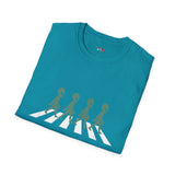 Walking Across Abbey Road Alien T Shirt for Men/Women, Funny UFO Shirt, Sci Fi Graphic Tee