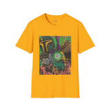 Bounty Hunter Blaster Retro Space T Shirt, Vintage Sci Fi Graphic Tee, Galaxy Shirt