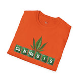 CaNNabIS Funny Weed T Shirt, Cannabis Graphic Tee, 420 Stoner Shirt