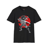 Afro Samurai Queen Japanese Samurai T Shirt, Asian Graphic Tee, Bushido Warrior Shirt