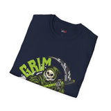 Grim Reefer Funny Weed T Shirt, Cannabis Graphic Tee, 420 Stoner Shirt