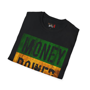 Money Power Respect Unisex Softstyle T-Shirt