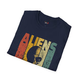 Aliens Don't Believe in You Either Vintage Alien T Shirt, Retro UFO Graphic Tee, Space Streetwear Shirt