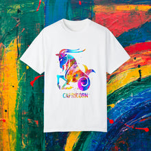 Load image into Gallery viewer, Capricorn Watercolor Unisex Garment-Dyed T-shirt
