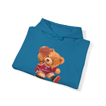 Load image into Gallery viewer, Basketball Teddy Bear Hoodie
