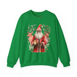 Black Santa 51 Unisex Heavy Blend™ Crewneck Sweatshirt