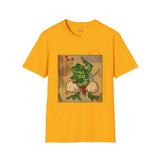 Samurai Toad Warrior Japanese Samurai T Shirt, Asian Graphic Tee, Bushido Warrior Shirt