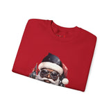 Black Santa 4 Unisex Heavy Blend™ Crewneck Sweatshirt