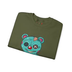 Missing Eye Teddy Bear Sweatshirt