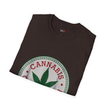 Cannabis Connoisseur Funny Weed T Shirt, Cannabis Graphic Tee, 420 Stoner Shirt
