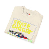 Crate Diggin Unisex Softstyle T-Shirt
